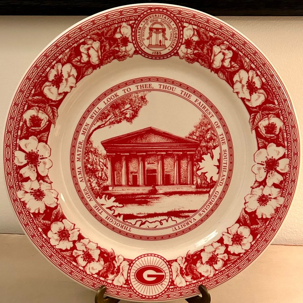 University of Georgia Commemorative Plate